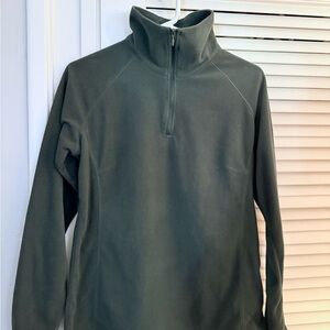 Columbia Women’s Olive Green 1/4 Zip-Up Fleece❗️